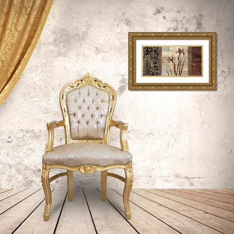 Bodhi II Gold Ornate Wood Framed Art Print with Double Matting by Donovan, Chris