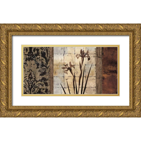 Bodhi II Gold Ornate Wood Framed Art Print with Double Matting by Donovan, Chris