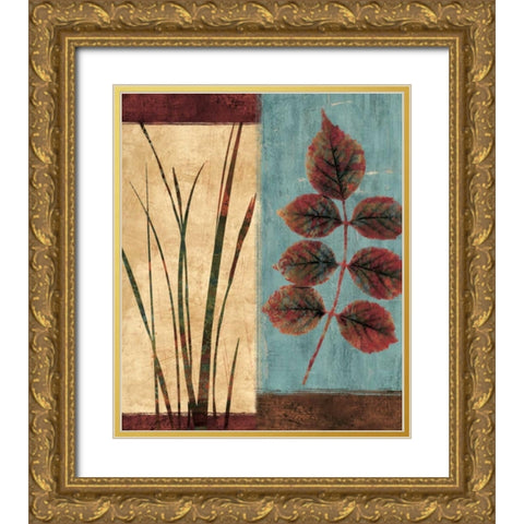 Exultation II Gold Ornate Wood Framed Art Print with Double Matting by Donovan, Chris