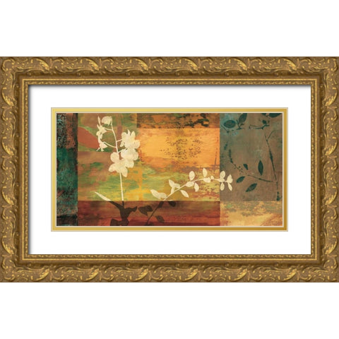 Shambala II Gold Ornate Wood Framed Art Print with Double Matting by Donovan, Chris