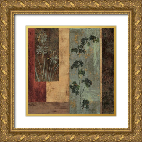 Innervision I Gold Ornate Wood Framed Art Print with Double Matting by Donovan, Chris