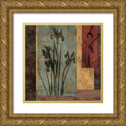 Innervision II Gold Ornate Wood Framed Art Print with Double Matting by Donovan, Chris