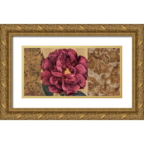 Heirloom II Gold Ornate Wood Framed Art Print with Double Matting by Donovan, Chris