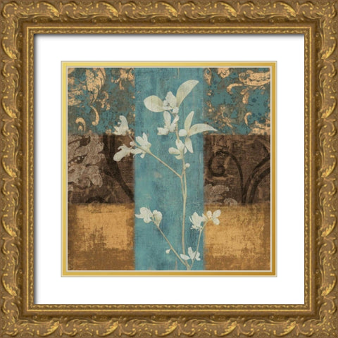 Heritage I Gold Ornate Wood Framed Art Print with Double Matting by Donovan, Chris
