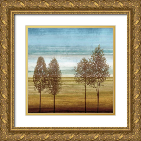 Repose I Gold Ornate Wood Framed Art Print with Double Matting by Donovan, Chris