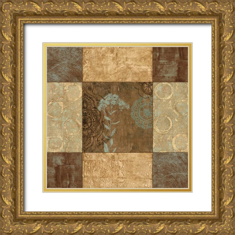 Legacy I Gold Ornate Wood Framed Art Print with Double Matting by Donovan, Chris