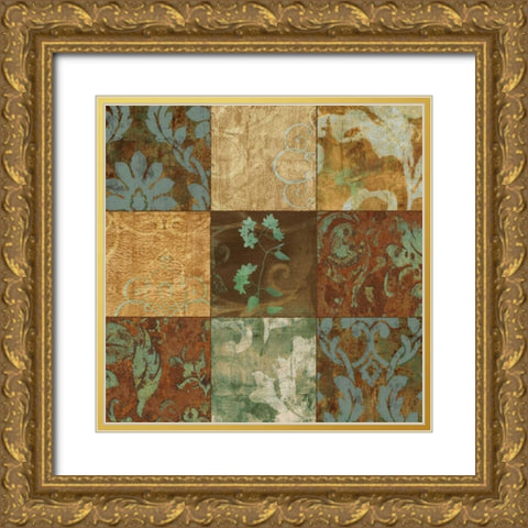 Genuine I Gold Ornate Wood Framed Art Print with Double Matting by Donovan, Chris