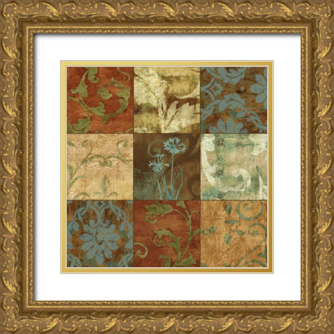 Genuine II Gold Ornate Wood Framed Art Print with Double Matting by Donovan, Chris