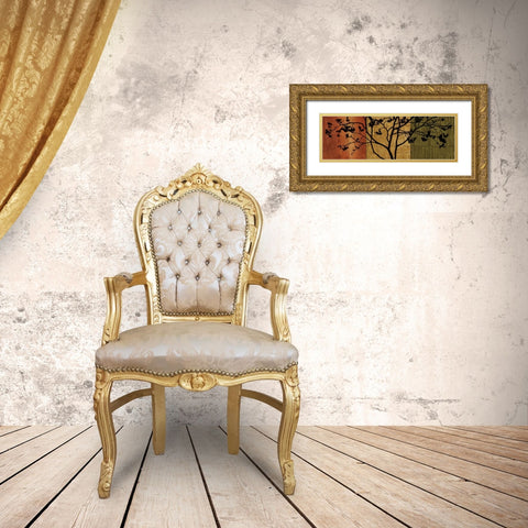 Arboreal II Gold Ornate Wood Framed Art Print with Double Matting by Donovan, Chris