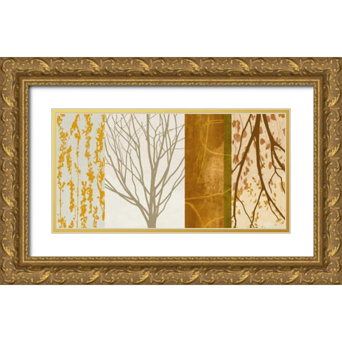 The Source Gold Ornate Wood Framed Art Print with Double Matting by Donovan, Chris
