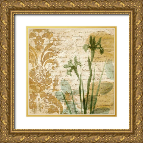Romance II Gold Ornate Wood Framed Art Print with Double Matting by Donovan, Chris