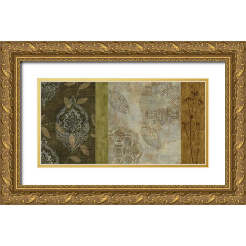 Ornamental Gold Ornate Wood Framed Art Print with Double Matting by Donovan, Chris