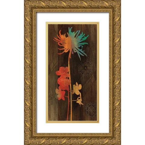 Companions I Gold Ornate Wood Framed Art Print with Double Matting by Donovan, Chris