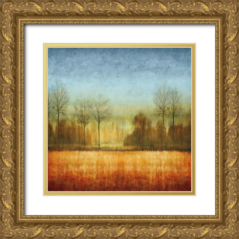 The Crossing II Gold Ornate Wood Framed Art Print with Double Matting by Donovan, Chris