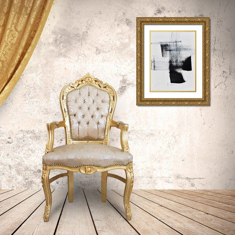 Barely Holding on to Smoke II Gold Ornate Wood Framed Art Print with Double Matting by Klingeler, Christian