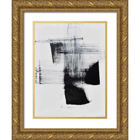 Barely Holding on to Smoke II Gold Ornate Wood Framed Art Print with Double Matting by Klingeler, Christian