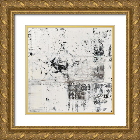 Elemental Frost Gold Ornate Wood Framed Art Print with Double Matting by Klingeler, Christian