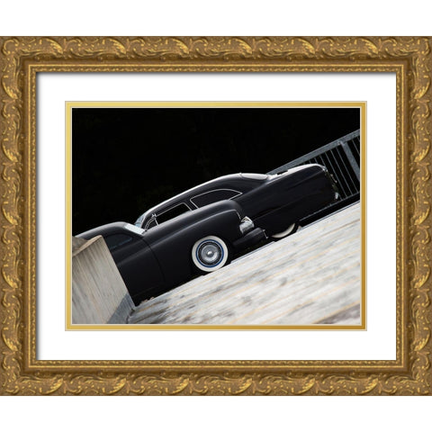 The Exchange Gold Ornate Wood Framed Art Print with Double Matting by Branson, Clive