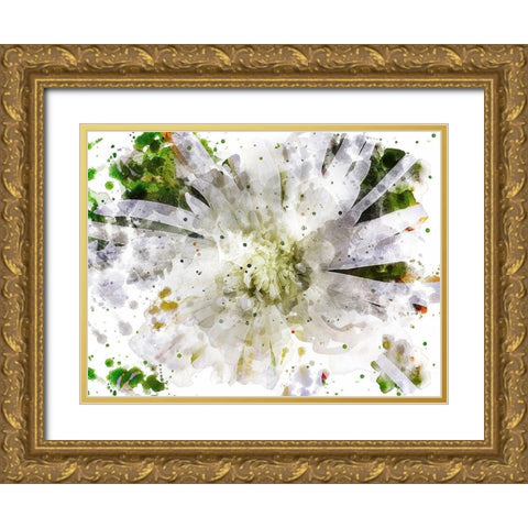 Floral in Bloom XXIII Gold Ornate Wood Framed Art Print with Double Matting by Young, Chamira