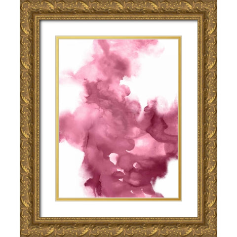 Universal I Gold Ornate Wood Framed Art Print with Double Matting by Hudson, Daniela