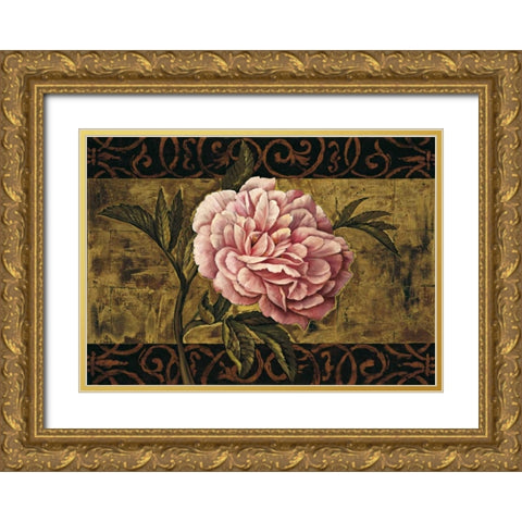 Everlasting II Gold Ornate Wood Framed Art Print with Double Matting by Harper, Diane