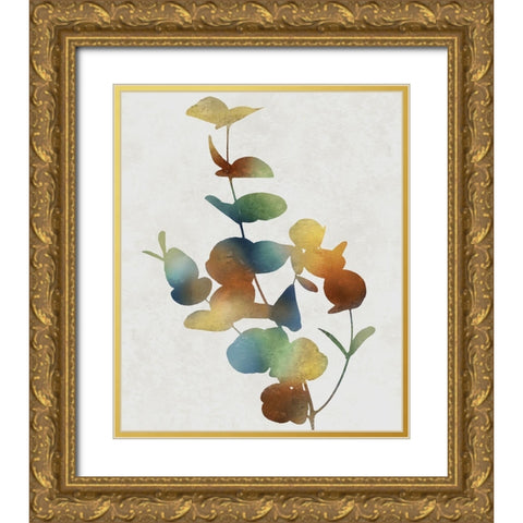 Colorful Nature I Gold Ornate Wood Framed Art Print with Double Matting by Carson, Danielle