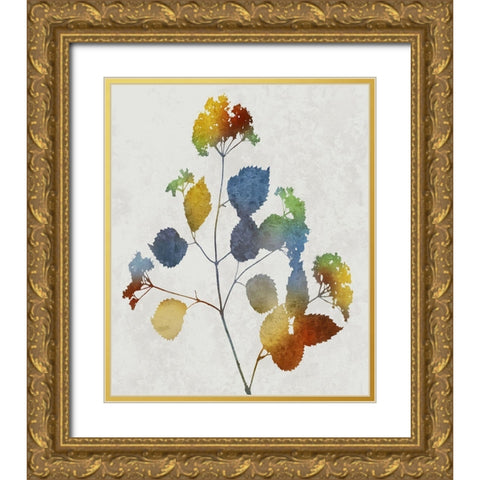 Colorful Nature VI Gold Ornate Wood Framed Art Print with Double Matting by Carson, Danielle