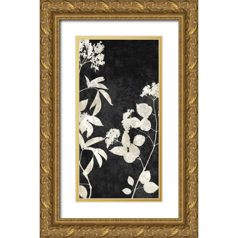 Nature Panel I Gold Ornate Wood Framed Art Print with Double Matting by Carson, Danielle