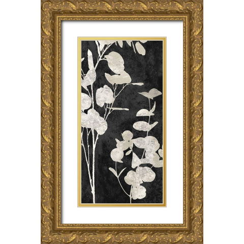 Nature Panel II Gold Ornate Wood Framed Art Print with Double Matting by Carson, Danielle
