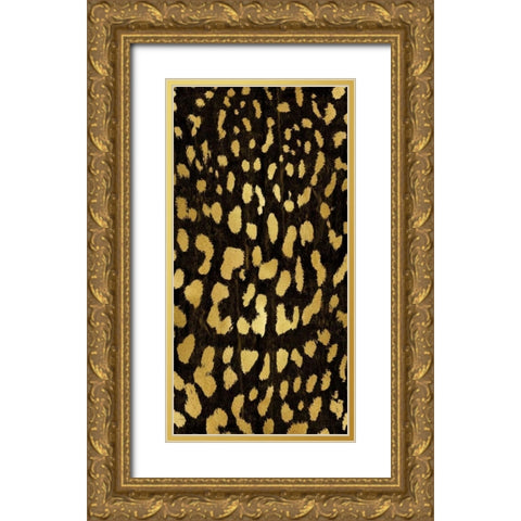 Wild I Gold Ornate Wood Framed Art Print with Double Matting by Roberts, Ellie