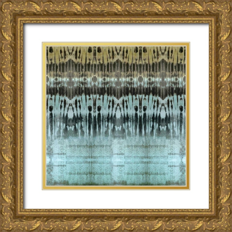 Adorn II Gold Ornate Wood Framed Art Print with Double Matting by Roberts, Ellie