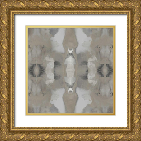 Paramount II Gold Ornate Wood Framed Art Print with Double Matting by Roberts, Ellie