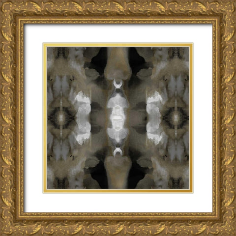 Paramount VI Gold Ornate Wood Framed Art Print with Double Matting by Roberts, Ellie
