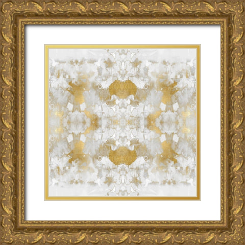 Resonate in Gold II Gold Ornate Wood Framed Art Print with Double Matting by Blake, Madeline
