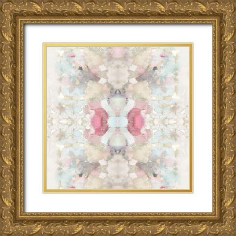 Resonate in Pink Blush II Gold Ornate Wood Framed Art Print with Double Matting by Blake, Madeline