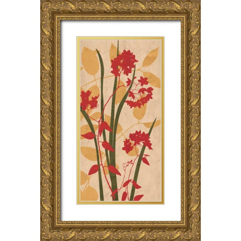 Hideaway I Gold Ornate Wood Framed Art Print with Double Matting by Lange, Erin
