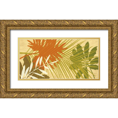 Fresh I Gold Ornate Wood Framed Art Print with Double Matting by Lange, Erin