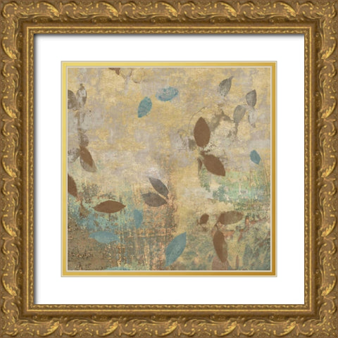 Natures Rhythm I Gold Ornate Wood Framed Art Print with Double Matting by Lange, Erin