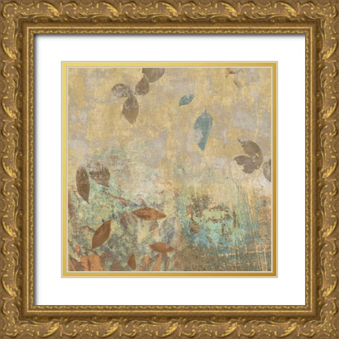 Natures Rhythm II Gold Ornate Wood Framed Art Print with Double Matting by Lange, Erin