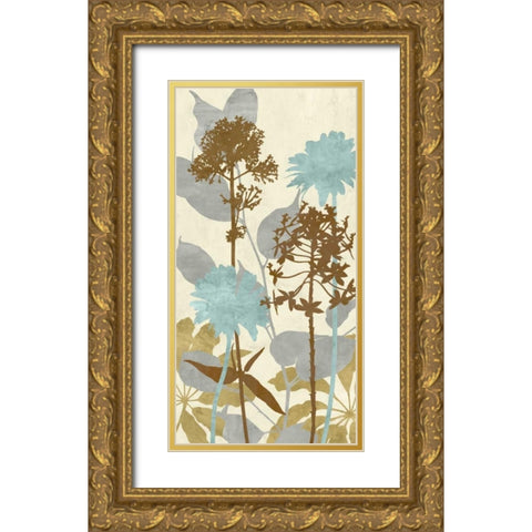 Peaceful Garden II Gold Ornate Wood Framed Art Print with Double Matting by Lange, Erin