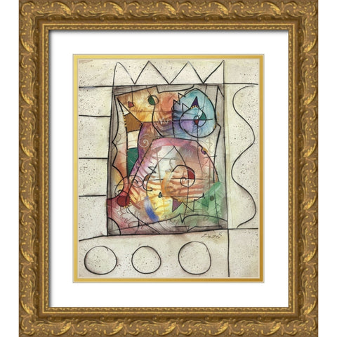 Gala Gold Ornate Wood Framed Art Print with Double Matting by Waugh, Eric