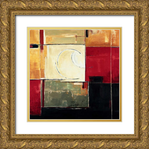 Ascending II Gold Ornate Wood Framed Art Print with Double Matting by Taylor, Franklin