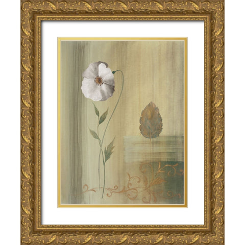 Collection decorative I Gold Ornate Wood Framed Art Print with Double Matting by Boulez, Genevieve