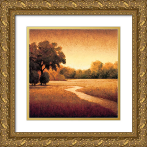 Early Morning I Gold Ornate Wood Framed Art Print with Double Matting by Williams, Gregory