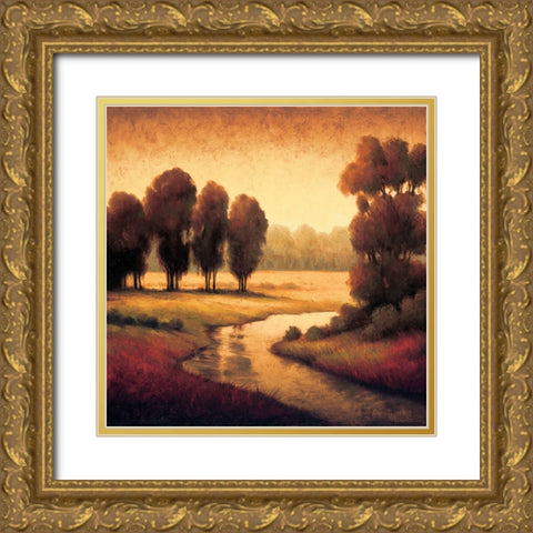 Early Morning II Gold Ornate Wood Framed Art Print with Double Matting by Williams, Gregory