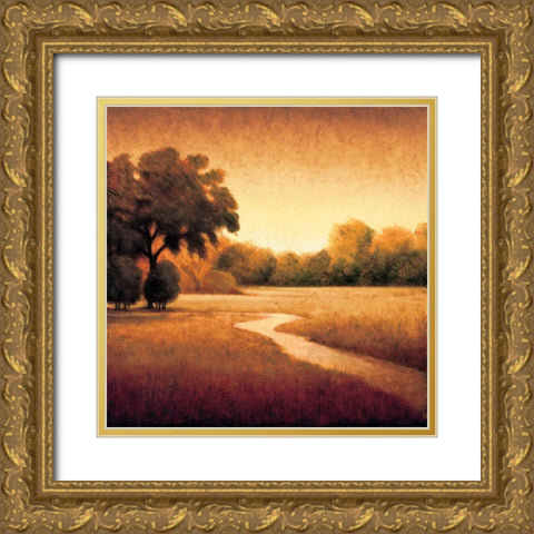 Early Morning I Gold Ornate Wood Framed Art Print with Double Matting by Williams, Gregory