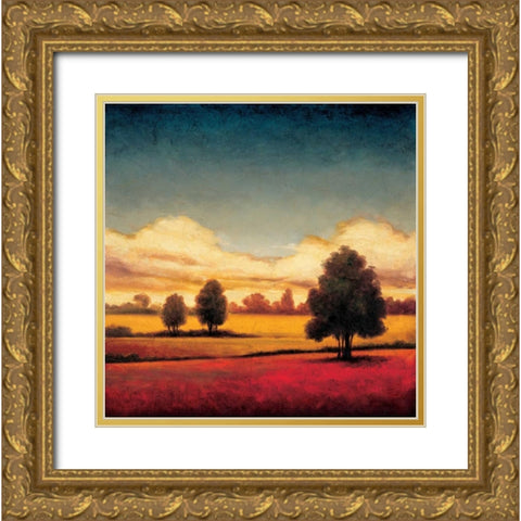 Forever I Gold Ornate Wood Framed Art Print with Double Matting by Williams, Gregory