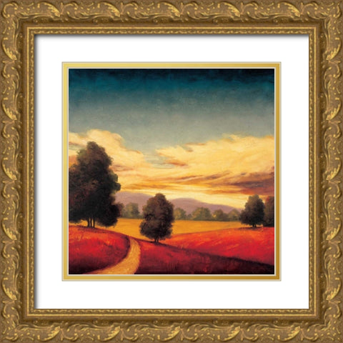 Forever II Gold Ornate Wood Framed Art Print with Double Matting by Williams, Gregory