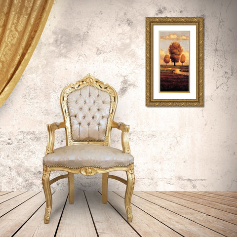 Waterside I Gold Ornate Wood Framed Art Print with Double Matting by Williams, Gregory