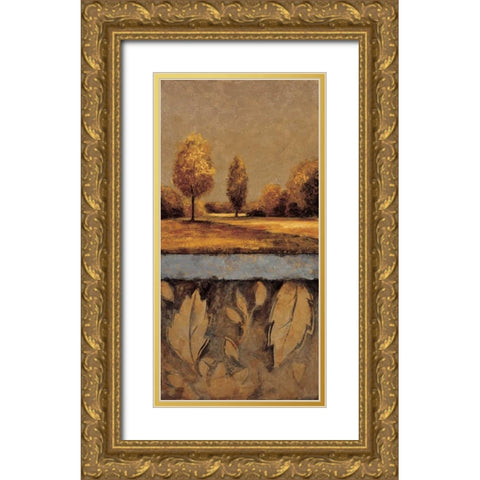 Shine On I Gold Ornate Wood Framed Art Print with Double Matting by Williams, Gregory